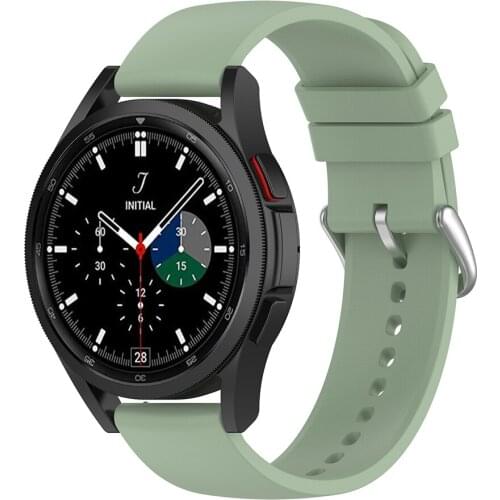 20mm Watchband Silicone Strap For Samsung Galaxy Watch 4 Classic 46mm 42mm Wristband Bracelet For Galaxy Watch 4 44mm 40mm Band