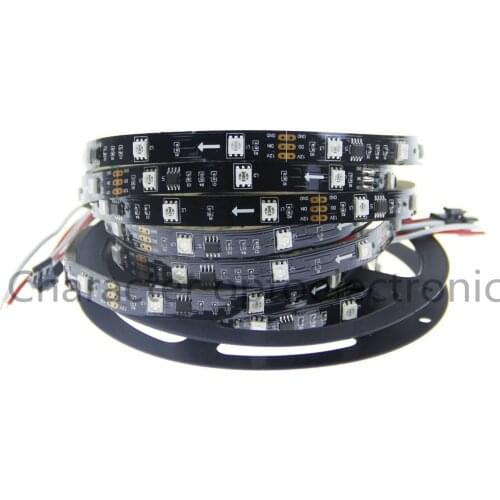 DC12V WS2811 5050 SMD RGB Strip Addressable 30/60leds/m Led Pixels External 1 ic control 3 Leds 5m/roll waterproof IP67/IP30