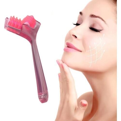 2020 Facial Massage Roller Y Shape Face Lift Wrinkle Remover Skin Tightening Beauty Tools For Face Massager Drosphip