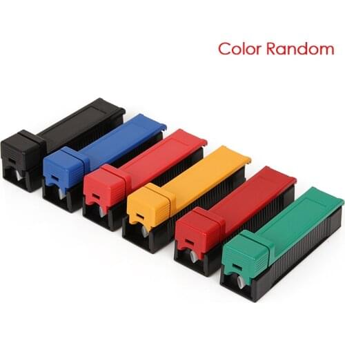 Manual 8mm Plastic Cigarette Rolling Machine Roller Adjustable Push-pull Cigarette Maker For Rolling Paper Rollers Rolling Tools