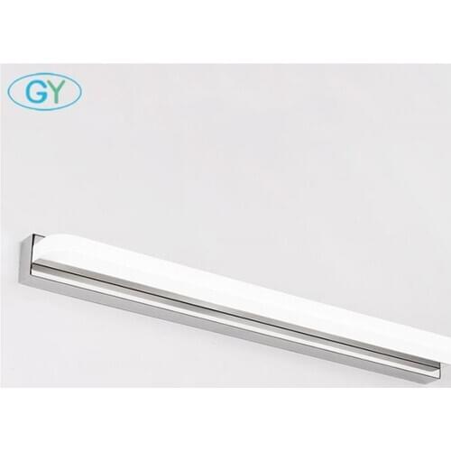 Modern Long LED bathroom mirror light with switch,Minimalist led vanity lights wall mount lamp,lampara para espejo coiffeuse luz