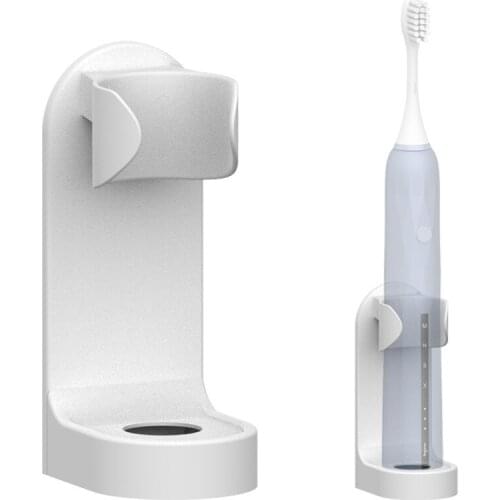 Electric Toothbrush Stand Rack Organizer Simple Wall Mounted Paste Toothbrush Holder Space Saving Storage Rack