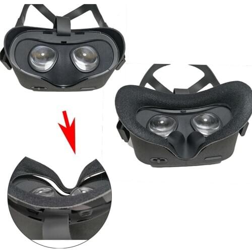 Soft Silicone Nose Pad for Oculus Quest VR Glasses Parts Replacement Facial Interface Bracket Pad