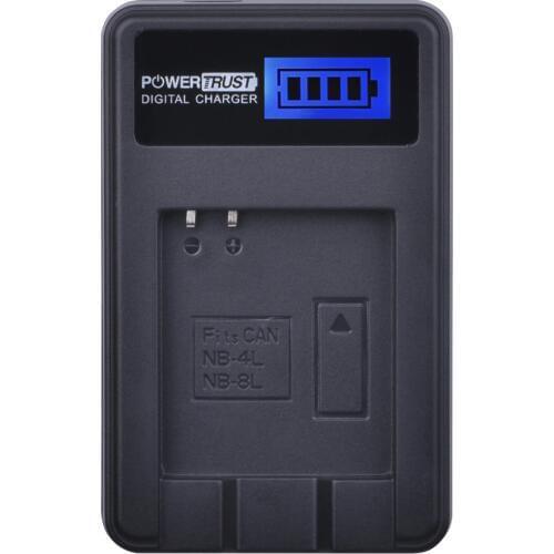 NB-4L NB4L NB 4L LCD USB Charger for Canon IXUS 50 55 60 65 80 75 100 I20 110 115 120 130 IS 117 220 225 230 255 HS SD780 SD960