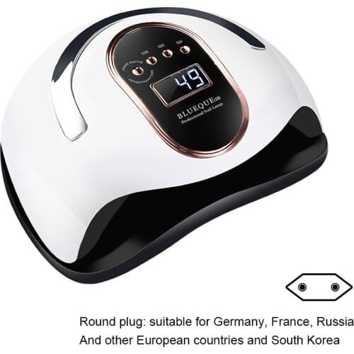 168W UV LED Nail Lamp Quick-drying Induction Cross-border Nail Polish Glue Baking Lamp Auto Sensor Manicure Tool Nail Art Tool