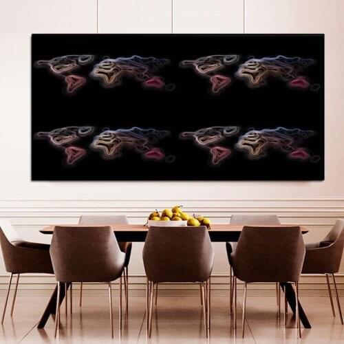 Abstract world map Large 5D DIY Diamond Painting Full Square Drill Embroidery Round Mosaic Needlework Wall decoration