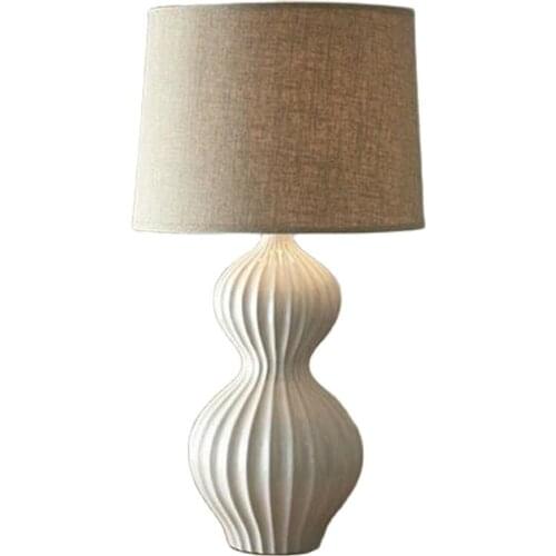 America Country Simple Nordic Jingdezhen Ceramic Led E27 Table Lamp for Foyer Apartment Bar Bed Room H 62cm 1867
