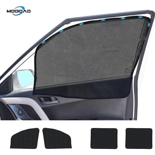 Car Window Shades for Side Windows Front and Rear Magnetic Window Screen Makes Your Car Privacy and Cooler Baby Window Shade
