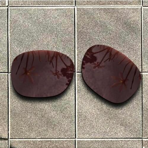 Bronze Brown Polarized Sunglasses Replacement Lens for-Oakley Garage Rock Frame 100% UV Protection Good Fitness