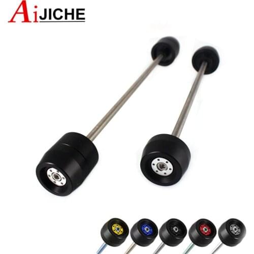 For KAWASAKI Z1000SX Z 1000SX 2011-2016 2012 2013 2014 2015 Motorcycle CNC Front & Rear Axle Fork Crash Sliders Wheel Protector