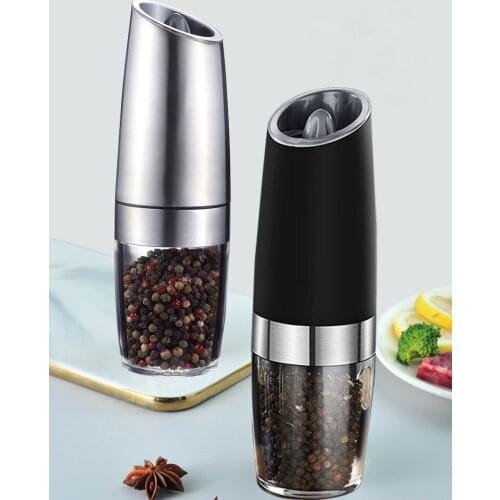 Exquisite and Durable Electric Pepper Grinder Salt Pepper Spice Mill moedor de pimenta Pepper Mill Kitchen Accessories