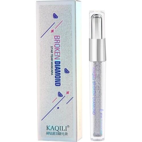 Shimmer Mascara Eye Cosmetic Fast Dry Waterproof Long Lasting Thick Curling Eyelashes Extension Diamond Mascara Makeup TSLM1