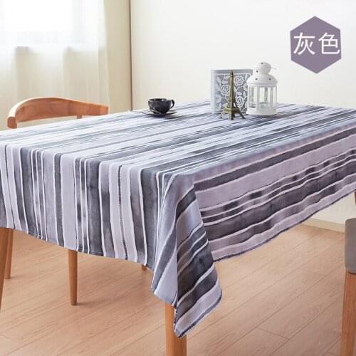 Modern Simple Tablecloth Polyester Printed Waterproof Tablecloth Restaurant Tablecloth Coffee Table Cloth Tablecloth Multi-Color
