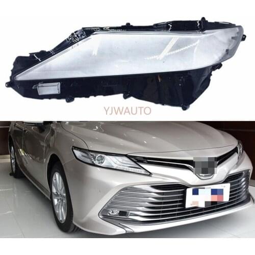 Car Headlight Lens For Toyota Camry 2018 2019 Car Headlight Headlamp Lens Auto Shell Cover