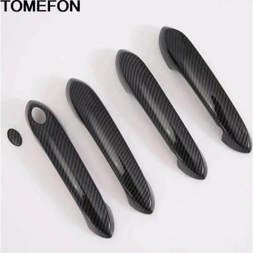 TOMEFON For BMW X5 F15 2014-2018 X5 G05 M50i xDrive40i 2019 2020 Side Door Handle Decoration Cover Trim Exterior Accessories ABS