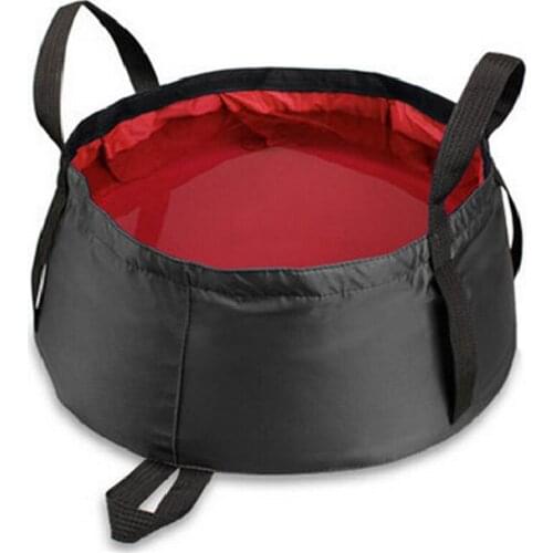 8.5L Collapsible Wash Basin Foot Washbasin Outdoor Travel Fishing Camping Portable Folding Bucket Water Container Ultra-light