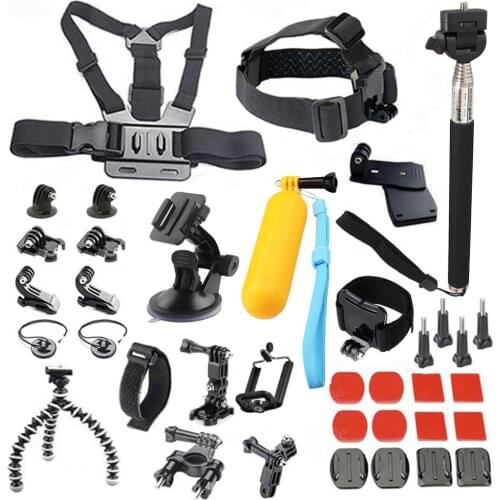 XXx For Gopro 9 8 7 6 5 4 3 Action Camera Accessories Wearing kit Chest Strap Mount Tripod for Yi 4K for EKEN for SJCAM SJ4000