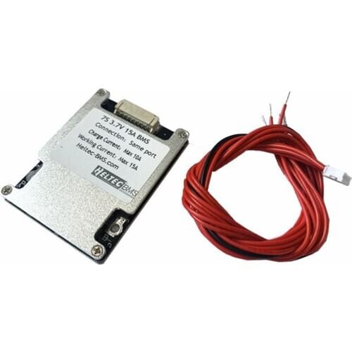 Wholesale 7S 15A BMS for 3.7V Li-ion /Lipo battery protection board 29.4V 25.9V high quantity factory directly sale