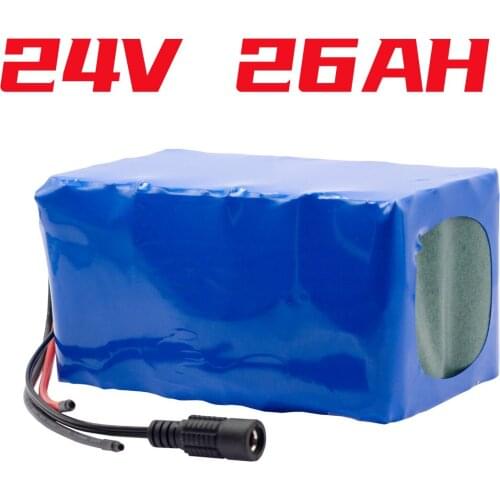 24V 7s4p 8Ah10Ah 20Ah 26Ah 32Ah Battery 24 v3200mAh BMS Electric Bicycle Moped/electric/Lithium-ion Battery Pack + Charger