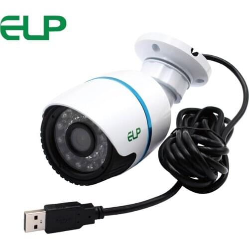 CMOS OV7725 usb camera 640X480 VGA 24pcs IR LED metal bullet security CCTV usb camera outdoor Support Android Linux Windows