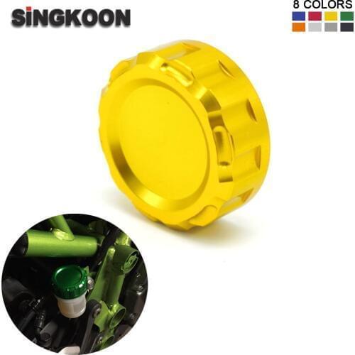 CNC Motorcycle Front Rear Brake Master Cylinder Fluid Reservoir Cover Cap For Suzuki GXSR 650 /700 KTM 1109 RC8/ RC8R