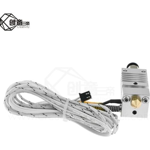 CR10 Hotend Extruder Long Distance V6 Extrusion J-head Thermal Heat Break Throat 1.75mm CR10 3D Printer Reprap Parts
