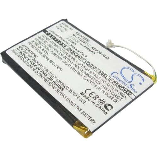 CS 950mAh/3.52Wh battery for iRiver Clix 2 2GB,Clix 2 4GB,Clix 2 8GB,Clix Plus,REI-iriverclix1,REI-iriverclix2