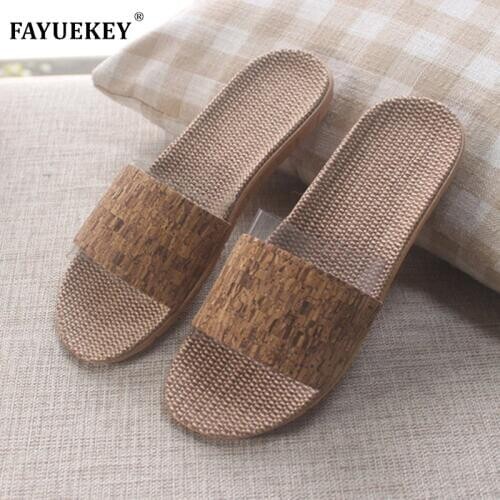 FAYUEKEY Men's Slippers