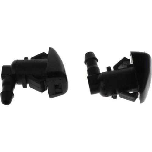 2 Pcs Car Windshield Wiper Spray Jet Washer Nozzle For Ford for Focus 2008 2009 2010 2011 8S4Z17603AA