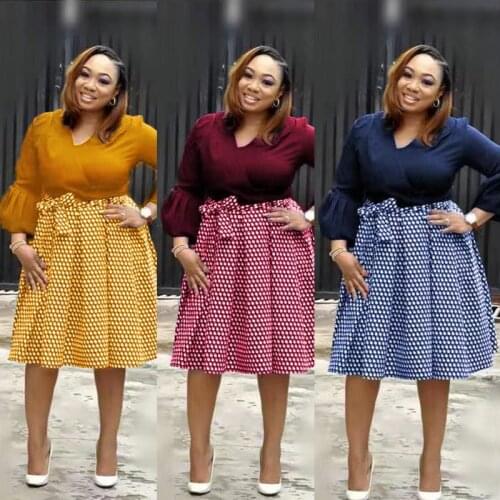 HGTE Summer Polka Dot Dresses