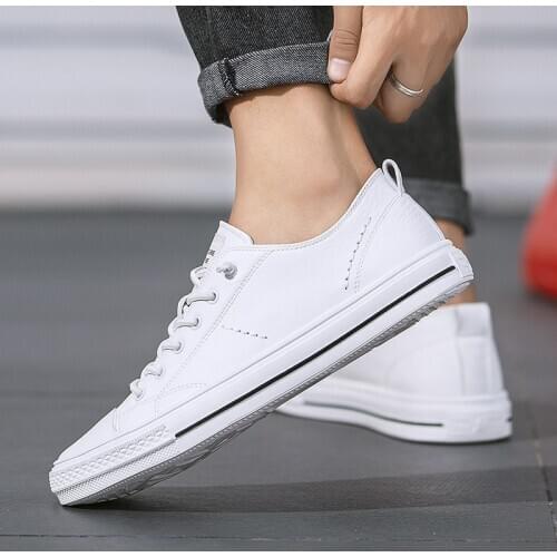 Leather Men Shoes Oxford Shoes Breathable lace up outdoor Fashion Business Shoes Male Casual Office