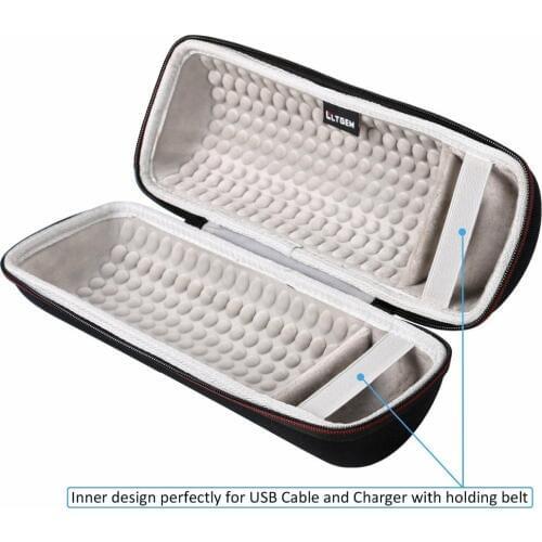 LTGEM Storage Traveling Carrying Case For JBL Pulse 3 Bluetooth IPX7 Waterproof Speaker EVA Travel Carry Storage Bag
