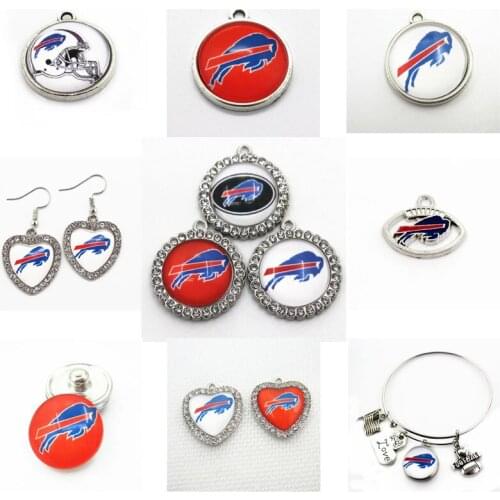 Football Dangle Charms Bill Mix Style DIY Pendant Bracelet Necklace Earrings Jewelry Making Accessories
