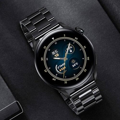 Strap For Samsung Galaxy Watch 3 45mm 41mm Gear S3 Active 2 Stainless Steel Bracelet For Huawei Watch 3 Pro GT 2 46mm 42mm Band