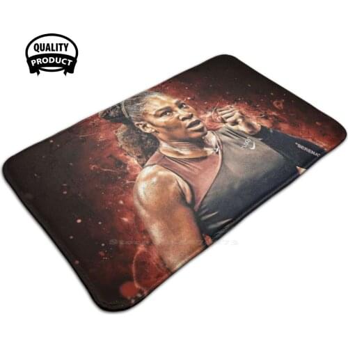 Serena Williams #008 3D Household Goods Mat Rug Carpet Foot Pad Serena Williams Serena Williams Williams