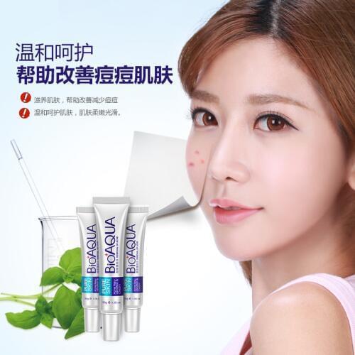 Skin Care Face Acne Treatment Acne Scars Cream Anti Acne Removal Gel Whitening Moisturizing Cream 30g