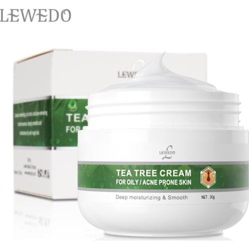 Lewedo 30ML Moisturizing Cream Nourish Brightening Skin Soap Smoothing Tree Tea VC Facial Cream Anti-Aging Face Skin Care TSLM2