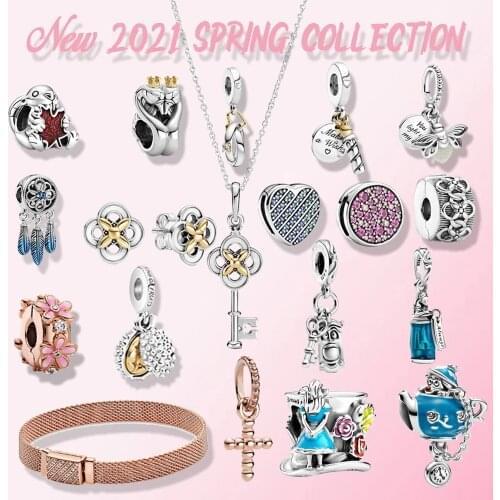 Memnon Jewelry 100% 925 Sterling Silver Fashion DIY Charm Cartoon Creative Basis Chain Bracelet Pendant To Send Girlfriend