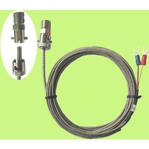 2 PCS Thermocouple Sensors K Type Bayonet Mount 3m (10')