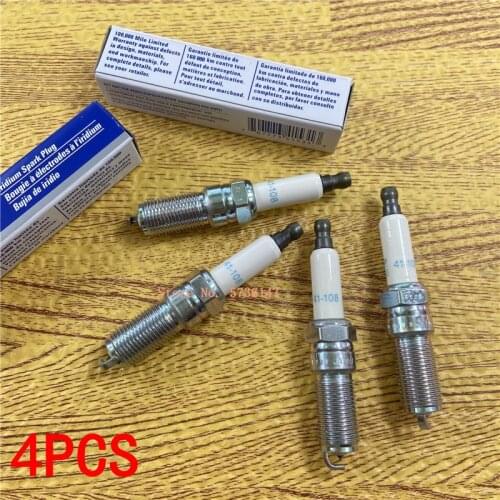 (4PCS/Lot)Original Iridium Spark Plug OEM# 12620540 41-108 Car Candle For Buick LaCrosse Regal Cadillac- Seville Captiva Sport