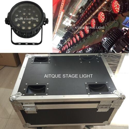 8lot/CASE)Wedding decoration par led zoom 18*18w led par zoom rgbwa uv 6in1 ip65 par led stage par 64 lighting
