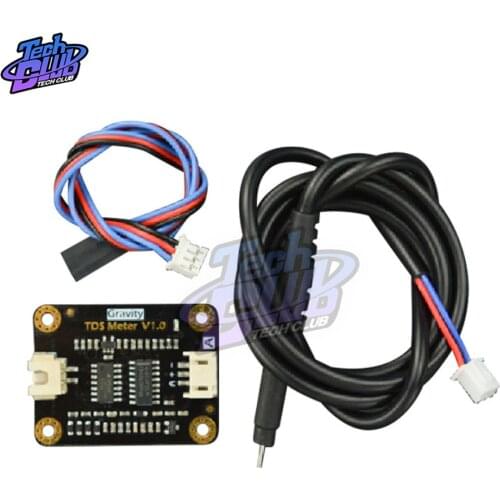 DC 3.3V-5.5V Analog TDS Sensor Module Liquid Detection Water Quality Monitoring for Arduino Compatible Easily DIY TDS Detector