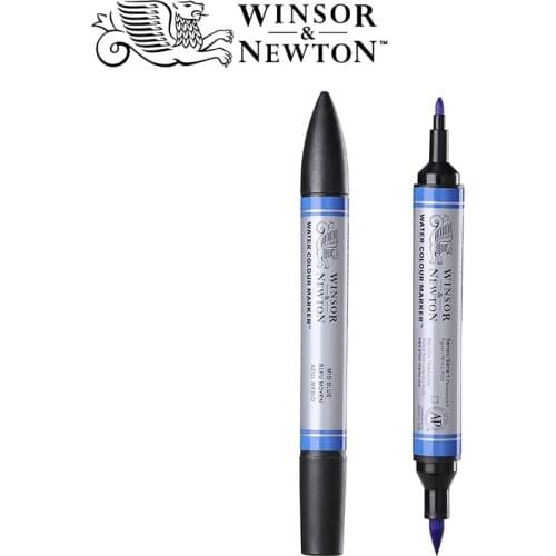 Winsor & Newton Cotman Watercolor Markers Soft Brush Pens Twin Tip Single Piece