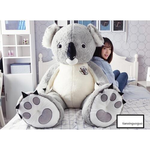 Huge plush koala bear toy koala doll soft hug pillow gift about 140cm 0013