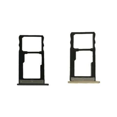 Original Dual sim tray For Motorola FOR Moto M XT1662 XT1663 SIM Card Holder Tray Slot Adapter Socket