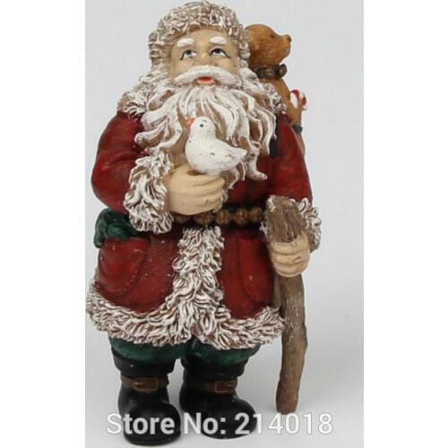 PRZY Santa Claus Father Candle Mold Handmade Soap Silicone Mould Silica Gel New New Years Year 3D Peace Dove Christmas 001