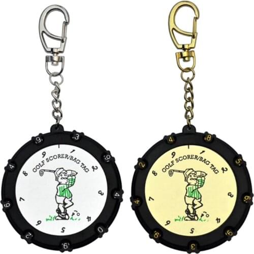 Golf Shot Counter Scorers Double Sizes 18 Hole Stroke Putt Adjustable Two Color