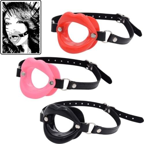 Sexy Toys Oral Gag Bdsm Bondage Lip Slut Open Mouth Strap Harness SM Products Adult Games Restraints Femdom Toys Sexual Products