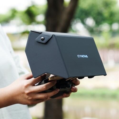 CYNOVA Mobile Phone Hood Sunshade for DJI Mavic Air 2/2S Remote Control Cover Foldable Sun Shade Phone Monitor Hood Accessory