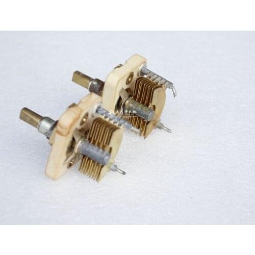 Brand New 30PF-65PF Left and Right Beat Frequency Fine-tuning Air Adjustable Variable Capacitor
